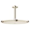 ראש גשם כולל זרוע תקרה מבית גרואה GROHE - גימור ניקל יוקרתי 26067BE0